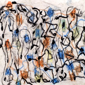 Sans Titre, 2013 | Acrylique, Encre de Chine | 10 x 12 cmZOOM